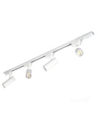 NEXTRACK GO 1-fase railset 1 meter met 4x GU10 spots - wit