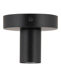 Bailey Plafondlamp Metaal Zwart E27 Ø10cm