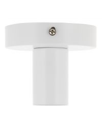 Bailey Plafondlamp Metaal Wit E27 Ø10cm