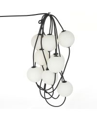 Bailey LED Party Balls Lichtslinger 10x G100 – 7.7M – 2500K – IP67 – 12W Adapter