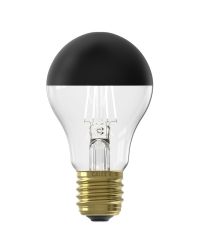 OP=OP Calex LED Kopspiegel Zwart E27 4W 180lm 1800K dimbaar | Beste kleurweergave