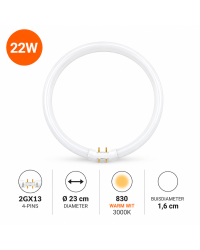 Patron TL5 TL-buis 2GX13 22W/830 | 23cm
