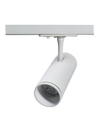 1-Fase Railspot Wit Ø55x130mm | voor 1x GU10 lichtbron
