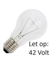 SL Gloeilamp Laagvolt E27 42V 25W Mat 