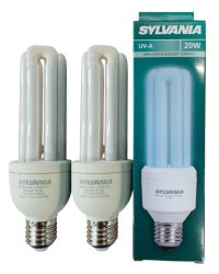 Sylvania Blacklight Compact 20W E27 BL368 | UV-A Blacklight