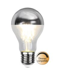 Star Trading LED kopspiegellamp zilver E27 4.8W 400lm 2700K 