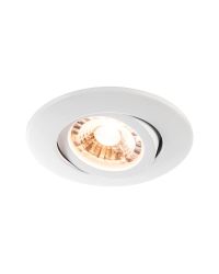 SLV LED Inbouwspot 6.2W 480lm 3000K Warm Wit 35º | Dimbaar