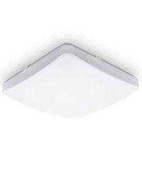 B.K.Licht LED Plafondlamp Wit 27x27cm 12W 1200lm 3000K