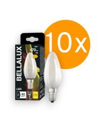 Bellalux LED kaarslamp E14 4W 470lm 2700K Mat 