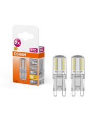 2 stuks Osram LED G9 2.6W 320lm 2700K Ø1.4x4.3cm Niet-Dimbaar