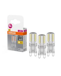 3 stuks Osram LED G9 2.6W 320lm 2700K Ø1.4x4.3cm Niet-Dimbaar