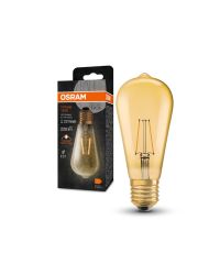 Ledvance Vintage 1906 LED ST64 lamp E27 2.5W/824 220lm Goud 