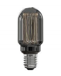 Calex LED Glasfiber buislamp E27 3.5W 40lm 2000K Titanium Lengte 11.2cm