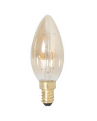 Calex LED Kaarslamp E14 2W 136lm 2100K Goud 