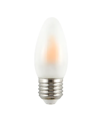 Thorgeon LED kaarslamp vlameffect E27 0.5W 1800K flikkerlamp mat