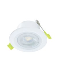 Integral LED Inbouwspot Mat Wit 5W 600lm 3000K 38°   | Zaagmat 6.5cm