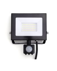 Integral LED Breedstraler 30W 4000K Koel Wit 3000lm Zwart  | met sensor