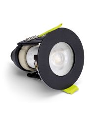 Integral mini inbouwspot Zwart  | zaagmaat 4.3cm | incl. GU10 fitting excl. lichtbron