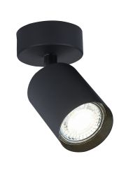 Integral Plafondspot Siena Mat Zwart voor 1x GU10 lamp (niet meegeleverd)