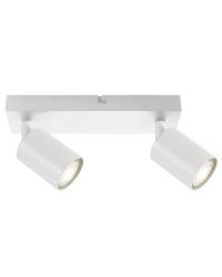 Integral Plafondspot Siena Mat Wit voor 2x GU10 lamp (niet meegeleverd)
