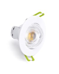Integral LED Inbouwspot 5.5W 550lm Dim-to-warm + switch  Kantelbaar | Zaagmaat 6.8cm