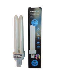 Patron Spaarlamp 2-pins PL-C 18W/827/2P | G24d-2