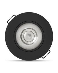 Modee LED inbouwspot Zwart 4W 480lm 36º Instelbare Lichtkleur | zaagmaat 6.8cm