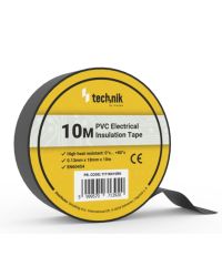 Technik Isolatietape - Zwart - 18mm x 10 meter