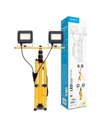 Modee LED Breedstraler 2x 30W 4000K 2x3300lm  met statief