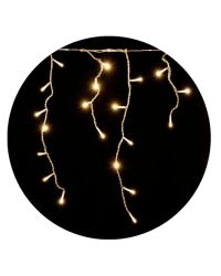 Modee Kerstslinger Lengte 4m Hoogte 70cm 200 LEDs | Koppelbaar (max 2) | regelbaar met Adapter