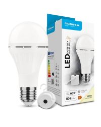 Modee LED Noodverlichting E27 7.5W 806lm 4000K (250lm op accu)