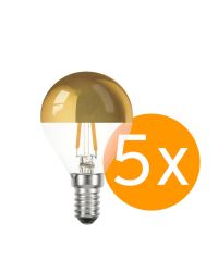 Ledmaxx LED kopspiegellamp goud E14 4W 360lm 2700K  