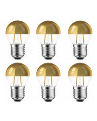 Ledmaxx LED kopspiegellamp goud E27 2W 180lm 2700K  