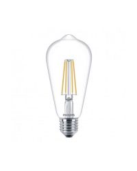 Philips LED Rustieklamp ST64 E27 7W 806lm 2700K  Ø6.4cm