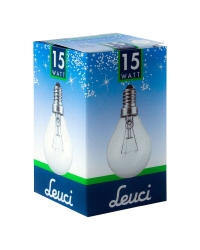 Leuci Gloeilamp Kogellamp E14 15W Helder