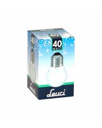 Leuci Gloeilamp Kogellamp E27 40W Mat | Dimbaar