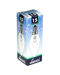 Leuci Gloeilamp Kaarslamp E14 15W Helder