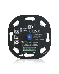 LED Dimmer 230V 0-500W Fase Af- en Aansnijding