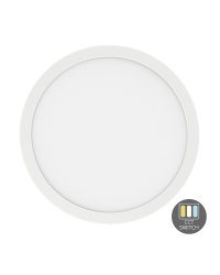 LED In-/Opbouw Downlight Ophelia | Sensor | Watt Switch 6W/12W/18W | CCT 3000K/4000K/6000K | Ø180mm