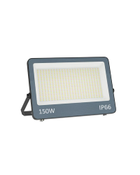 LED Floodlight Istos 150W – CCT-schakelaar 3000K/4000K/6500K – IP66 – Grijs – 15.000lm