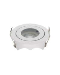 Inbouwspot Paros Rond Wit Kantelbaar | Voor MR11 / PAR11 Ø3.5cm | Zaagmaat 4.8cm