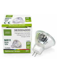NBB Halogeen MR11 GU4 12V 20W Helder 30° FTD Ø3.5cm | met frontglas