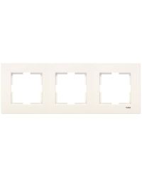 Viko Afdekraam 3-voudig Creme Karre