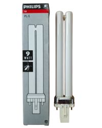 Philips Actinic BL PL-S 9W/10/2P UV-A Blacklight | Lengte 16.7cm