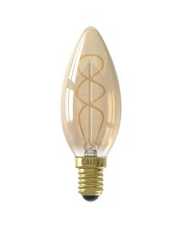 Calex LED kaarslamp E14 2.5W 136lm 2100K goud 