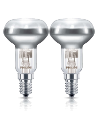 2 stuks Philips EcoClassic halogeen reflectorlamp R50 E14 18W Ø5cm 64541