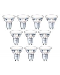 10 stuks Philips LED GU10 4.9W/830 120º 550lm Niet-Dimbaar Ø5cm