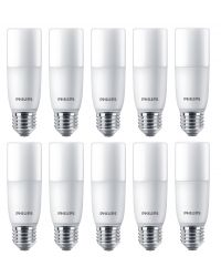 10 stuks Philips LED Buislamp E27 9.5W 1050lm 4000K Koel Wit | Niet-Dimbaar