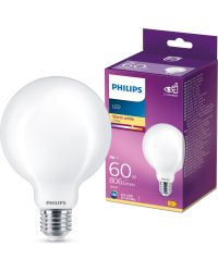 Philips LED Globelamp G93 E27 7W 806lm 2700K | Melkglas | Niet-Dimbaar