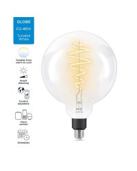 WiZ Slimme LED Filamentlamp G200 E27 6.5W 470lm 2700K-6500K WiFi Dimbaar